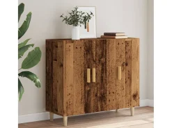 Aparador de madera antigua 90x34x80 cm madera contrachapada