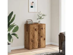 Aparador de madera antigua 60x30x75 cm madera contrachapada