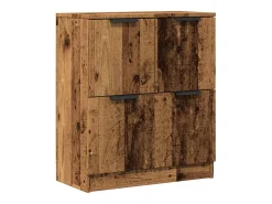 Aparador de madera antigua 60x30x70 cm madera contrachapada