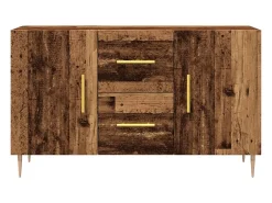 Aparador de madera antigua 100x36x60 cm madera contrachapada