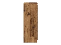 Aparador de madera antigua 37,5x35x99 cm madera contrachapada