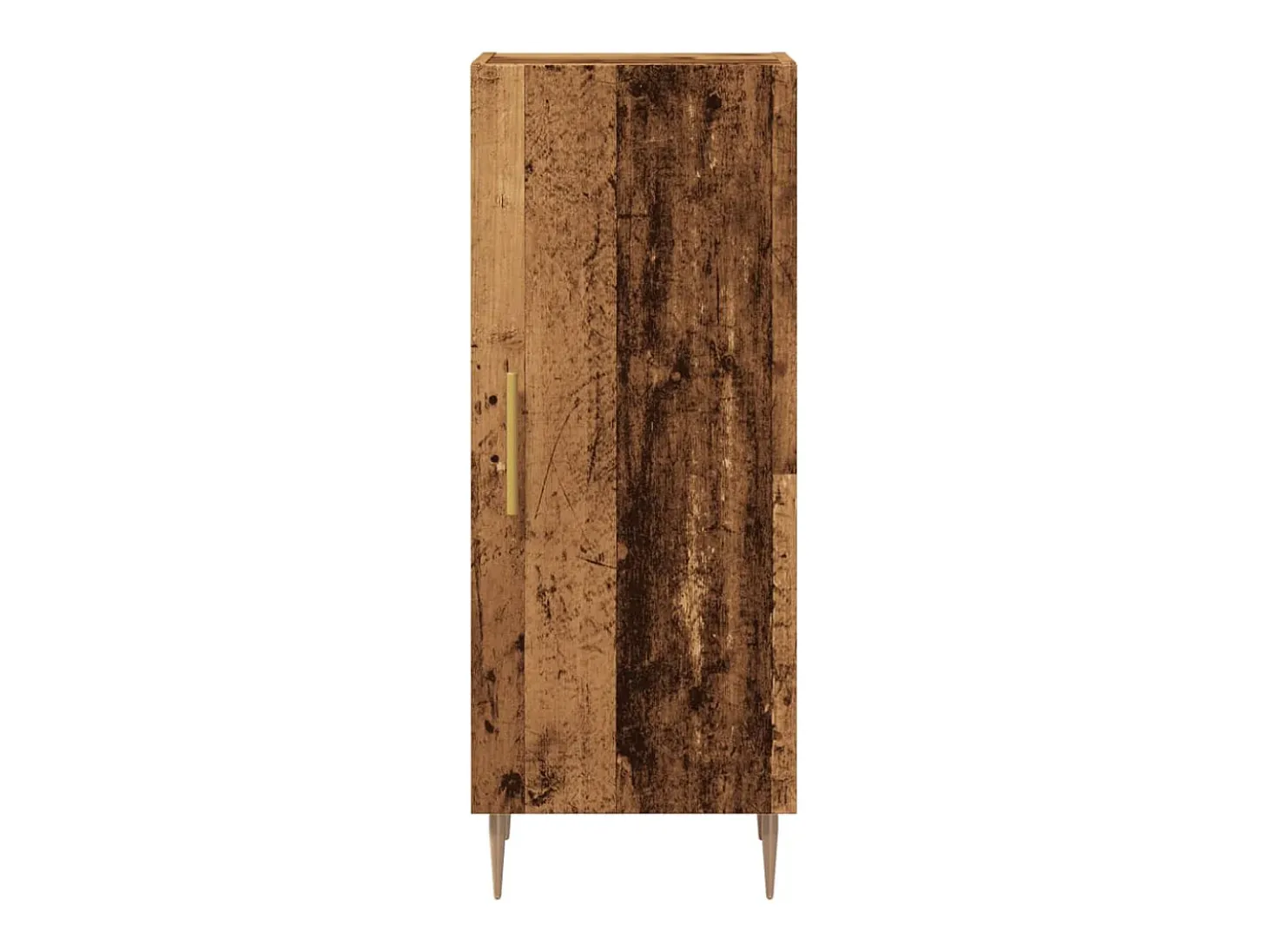 Aparador de madera antigua 34,5x34x90 cm madera contrachapada