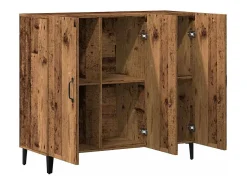 Aparador de madera antigua 90x34x80 cm madera contrachapada