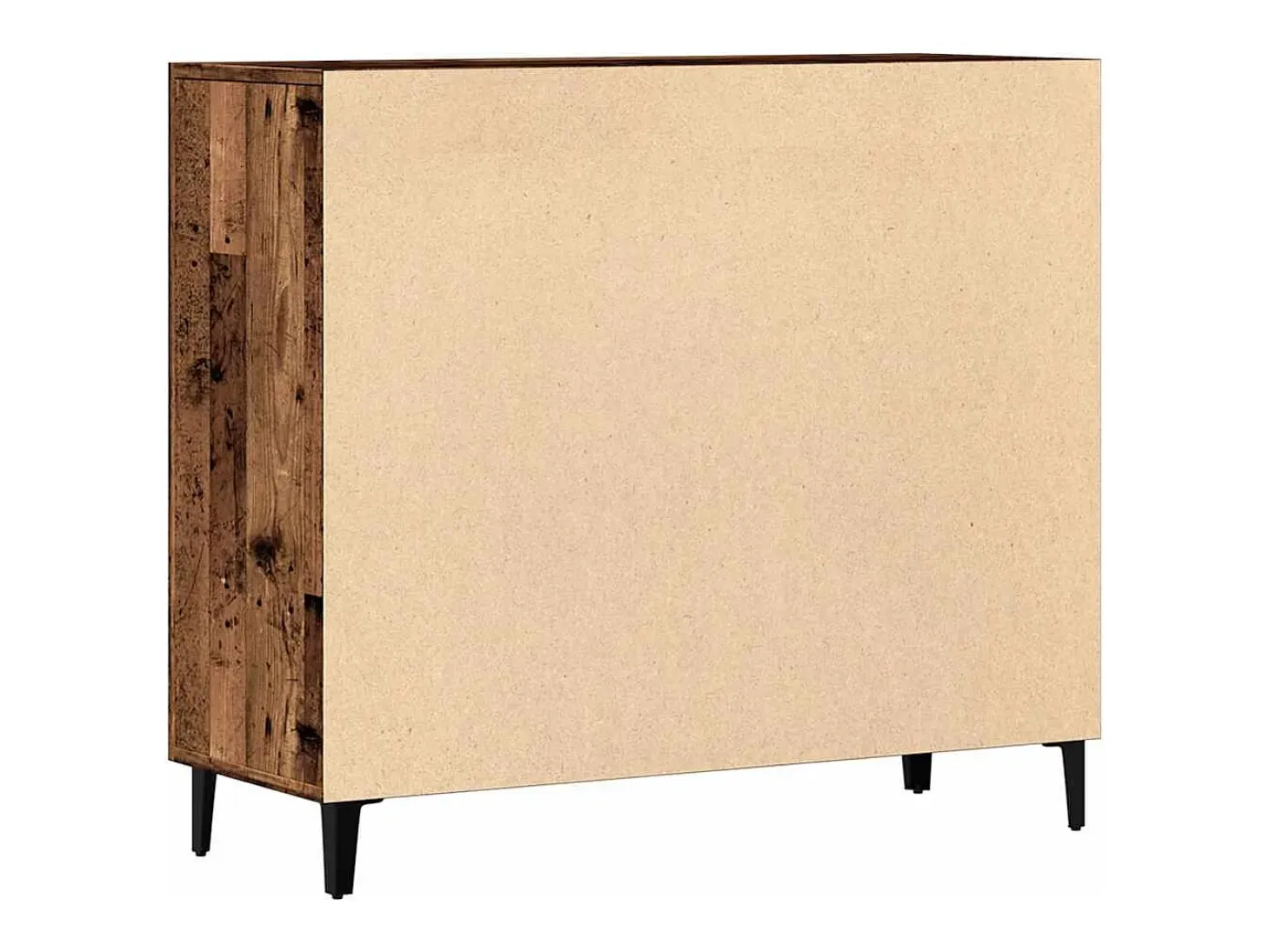 Aparador de madera antigua 90x34x80 cm madera contrachapada