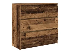 Aparador de madera antigua 80x35x76 cm madera contrachapada