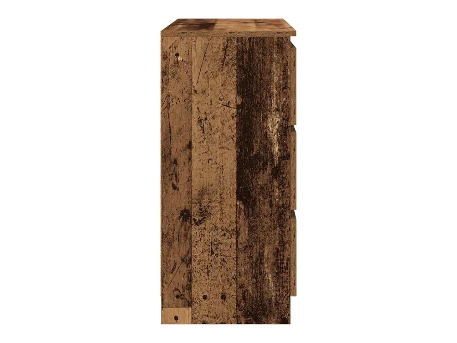 Aparador de madera antigua 80x35x76 cm madera contrachapada