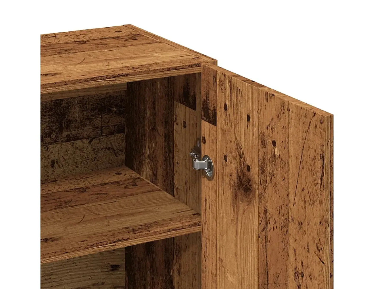 Aparador de madera antigua 70x34x90 cm madera contrachapada