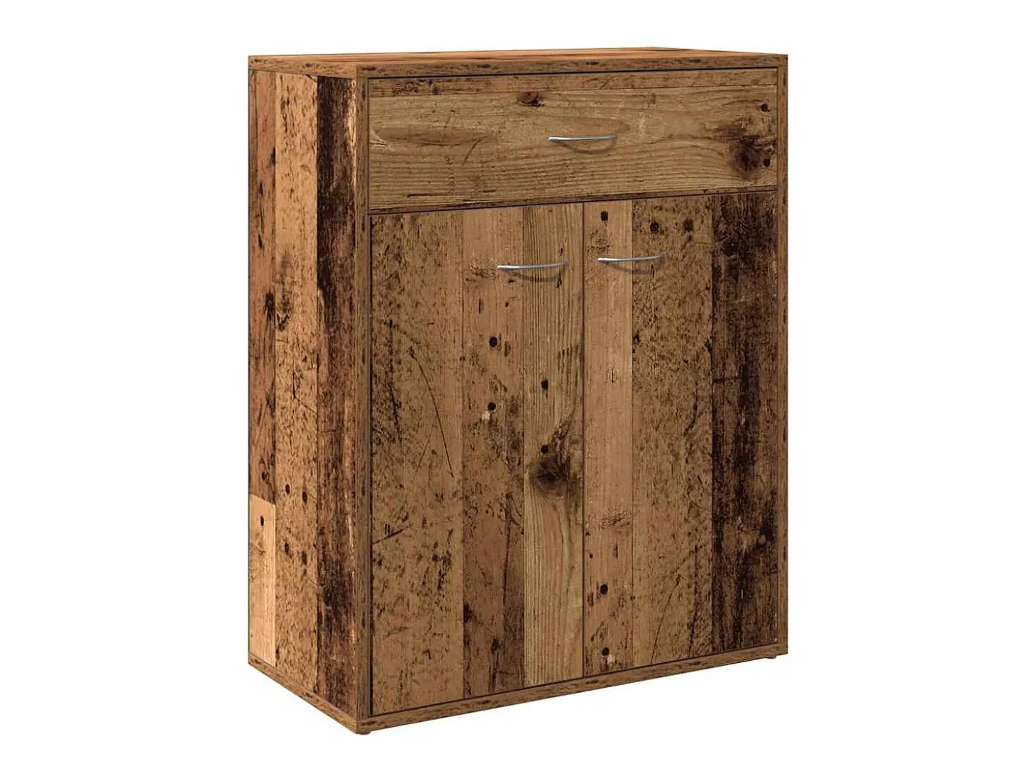 Aparador de madera antigua 60x30x75 cm madera contrachapada
