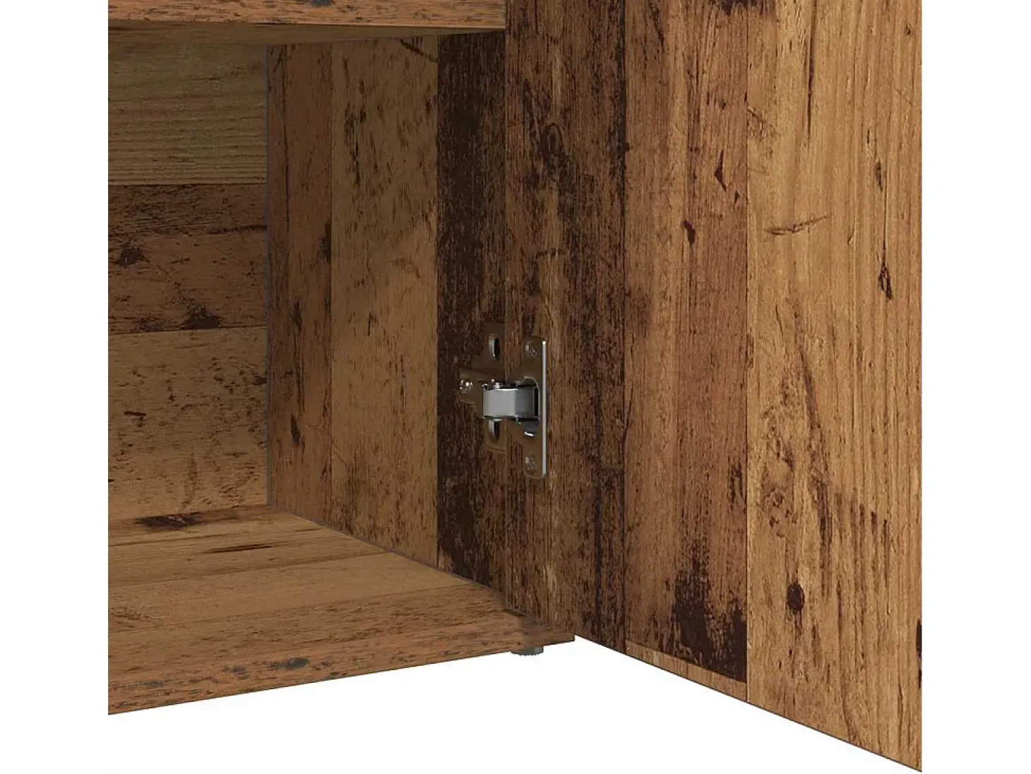 Aparador de madera antigua 60x30x75 cm madera contrachapada