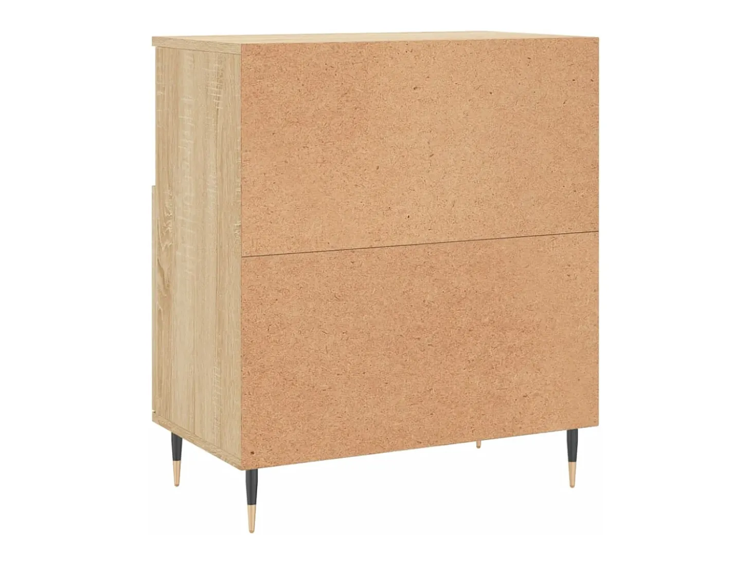 Aparador de madera contrachapada roble Sonoma 60x35x70 cm