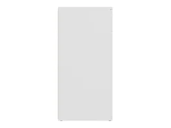 Aparador de madera contrachapada blanco 80x36x75 cm