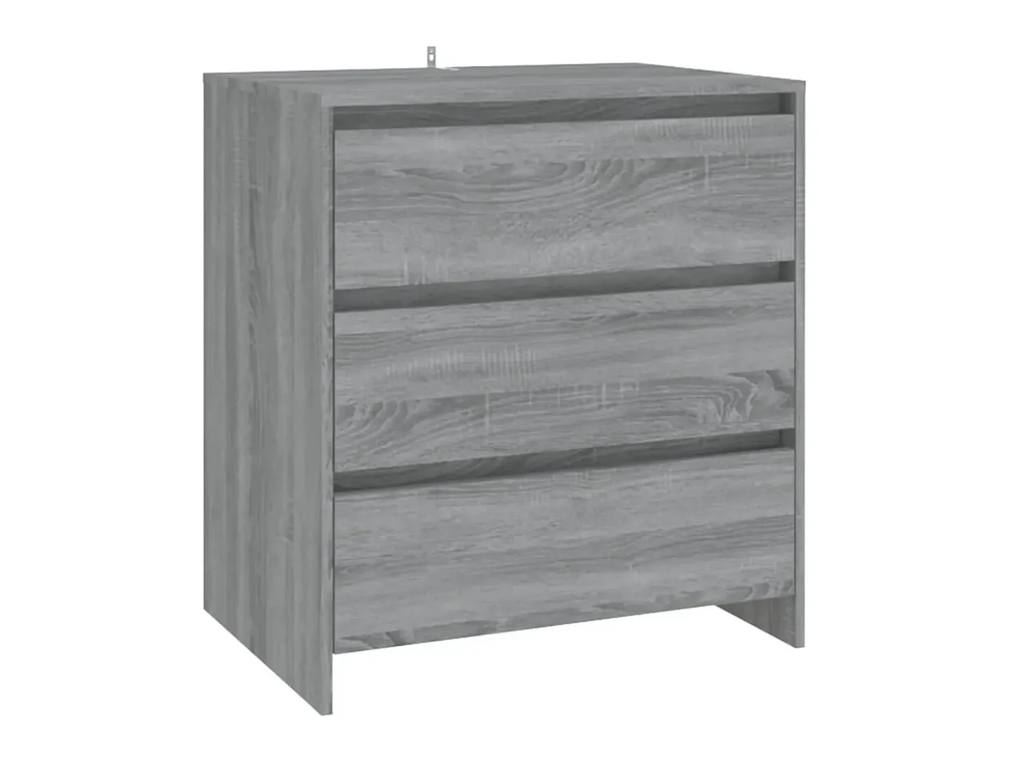 Aparador de madera contrachapada gris Sonoma 70x41x75 cm ES93784