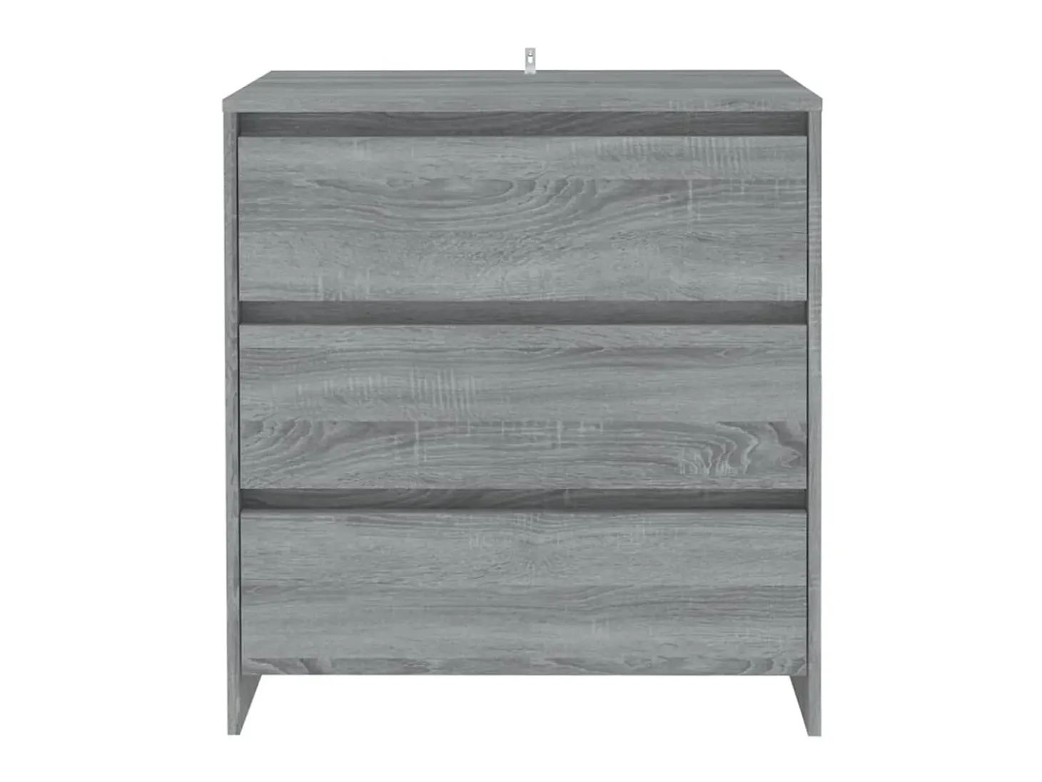 Aparador de madera contrachapada gris Sonoma 70x41x75 cm ES93784