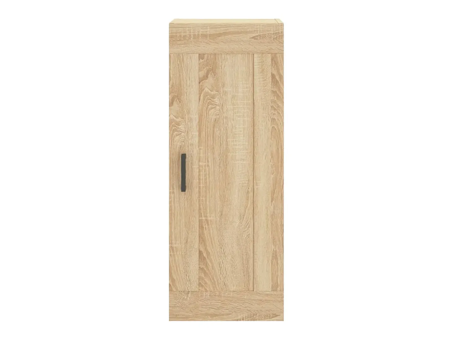 Aparador de madera contrachapada roble Sonoma 34,5x34x180 cm