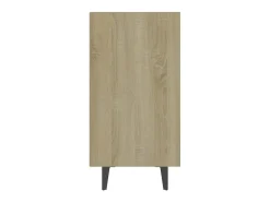Aparador de madera contrachapada roble Sonoma 103,5x35x70 cm ES83644