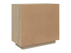 Aparador de madera contrachapada roble Sonoma 80x40x75 cm ES88335