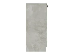 Aparador de madera contrachapada gris hormigón 60x30x70 cm ES60776