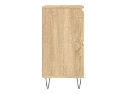 Aparador de madera contrachapada roble Sonoma 60x35x70 cm