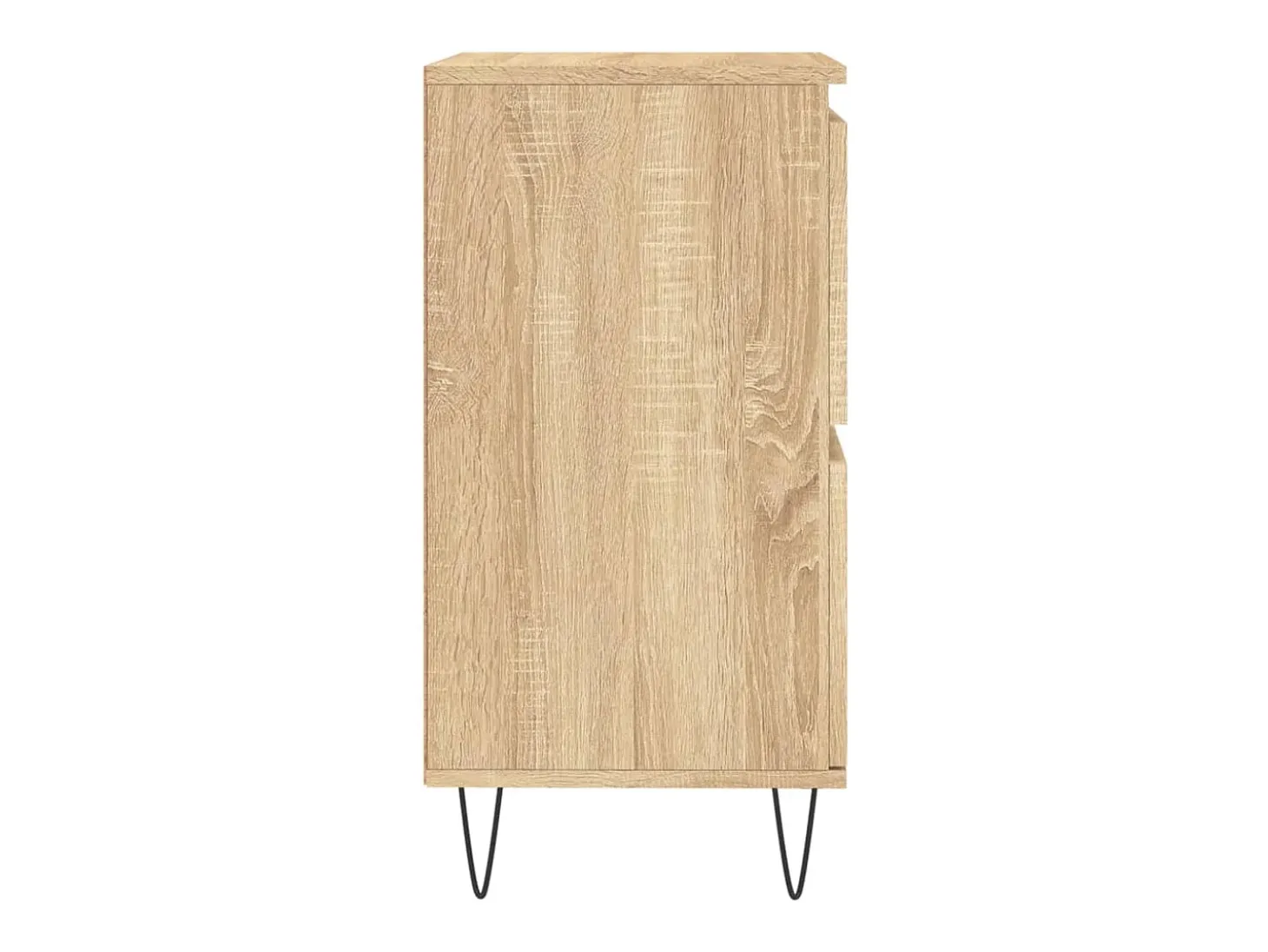 Aparador de madera contrachapada roble Sonoma 60x35x70 cm