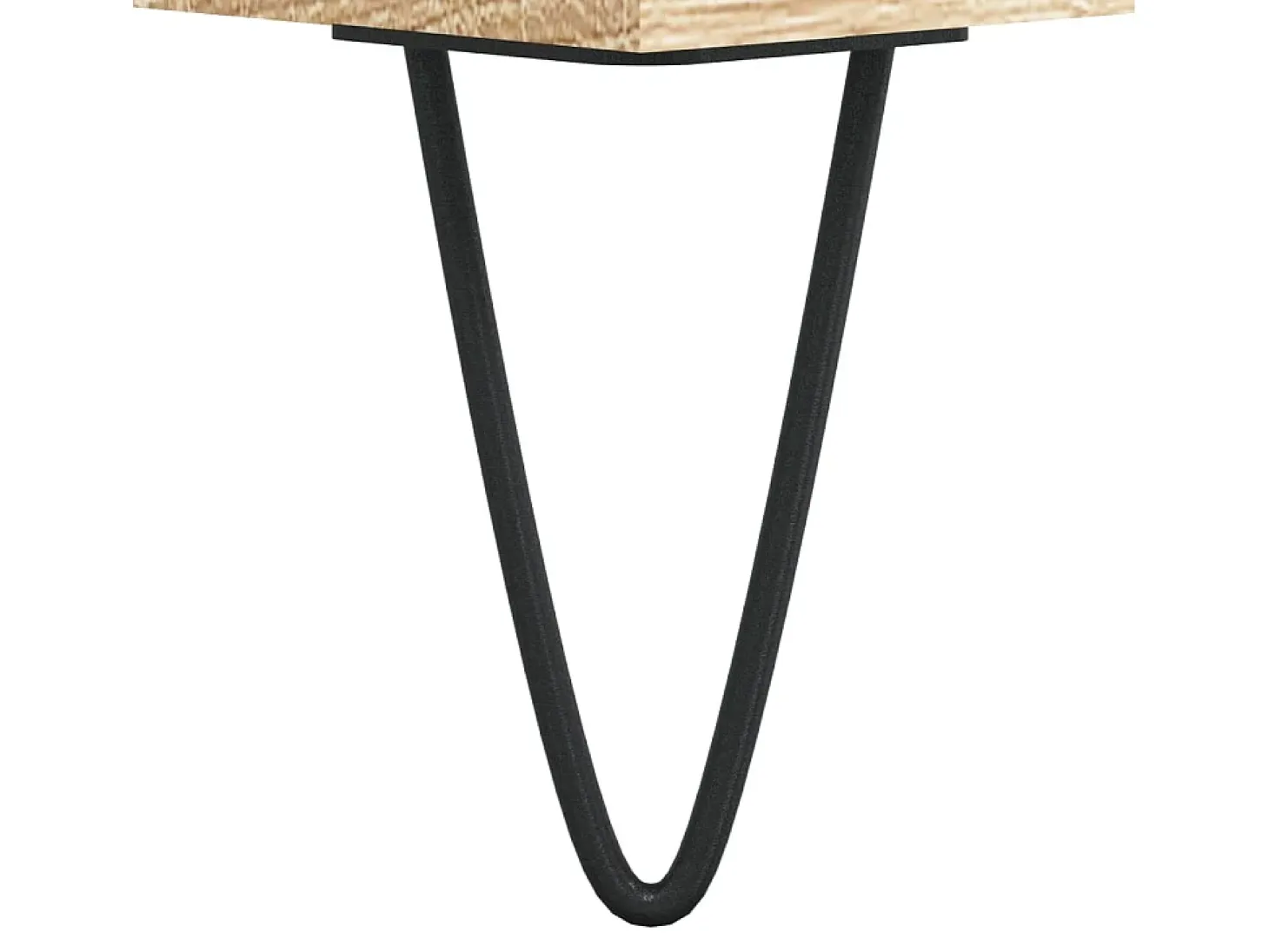 Aparador de madera contrachapada roble Sonoma 60x35x70 cm