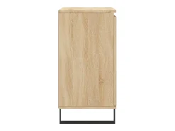 Aparador de madera contrachapada roble Sonoma 60x35x70 cm
