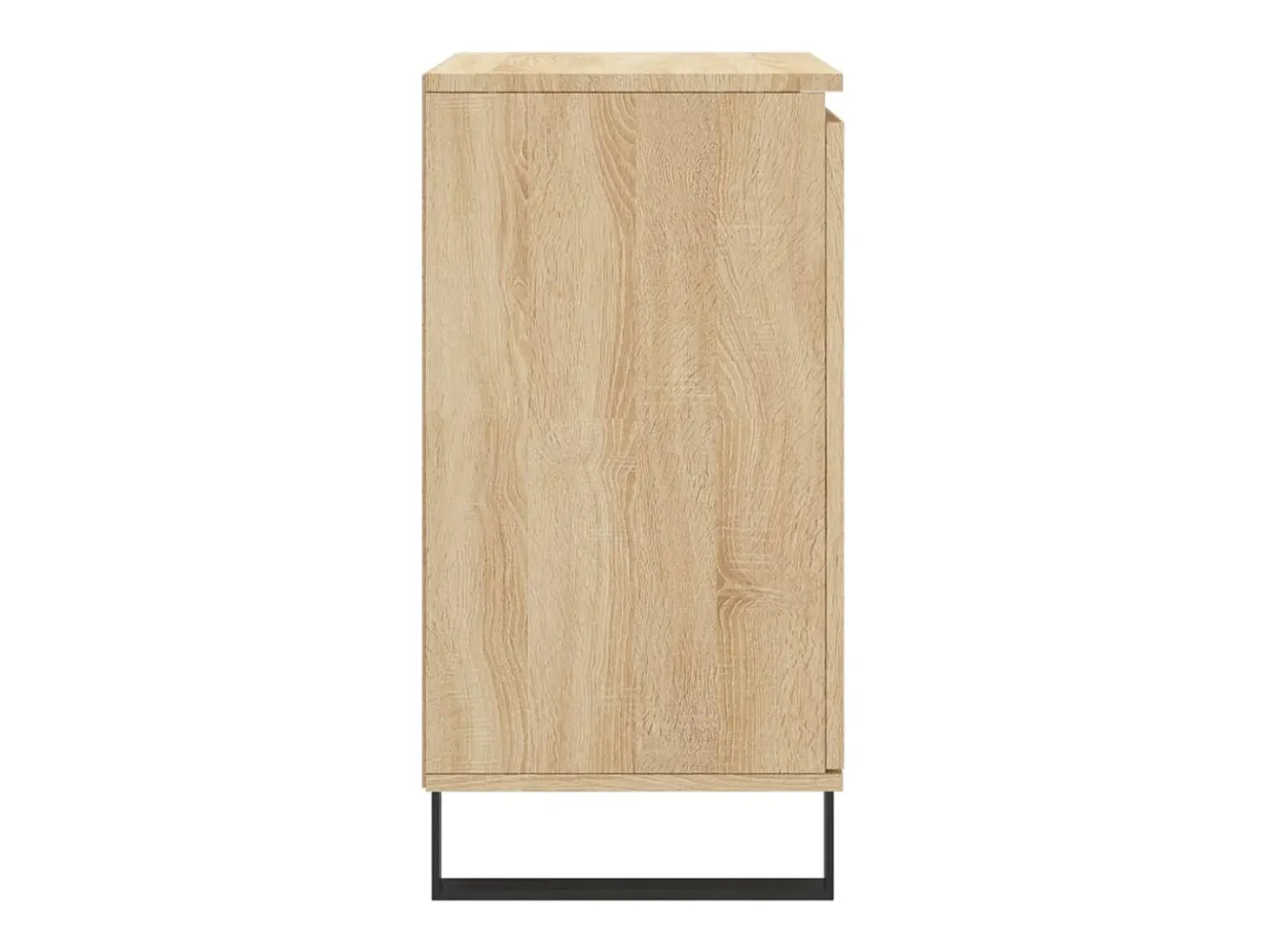 Aparador de madera contrachapada roble Sonoma 60x35x70 cm