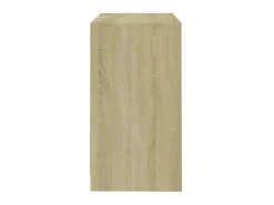 Aparador de madera contrachapada roble Sonoma 70x41x75 cm ES21556