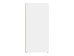 Aparador de madera contrachapada blanco 40x33x70 cm ES21841