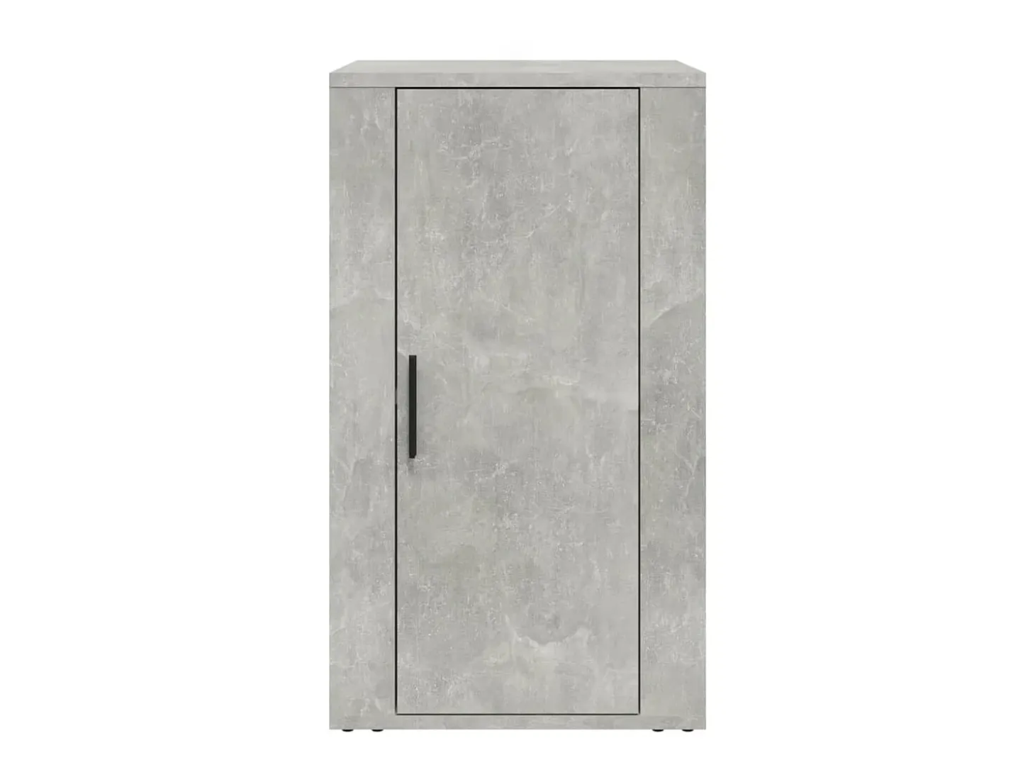 Aparador de madera contrachapada gris hormigón 40x33x70 cm ES59681