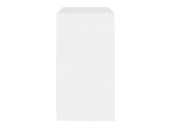 Aparador de madera contrachapada blanco 70x41x75 cm