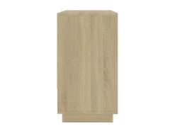 Aparador de madera contrachapada roble Sonoma 70x41x75 cm ES98924
