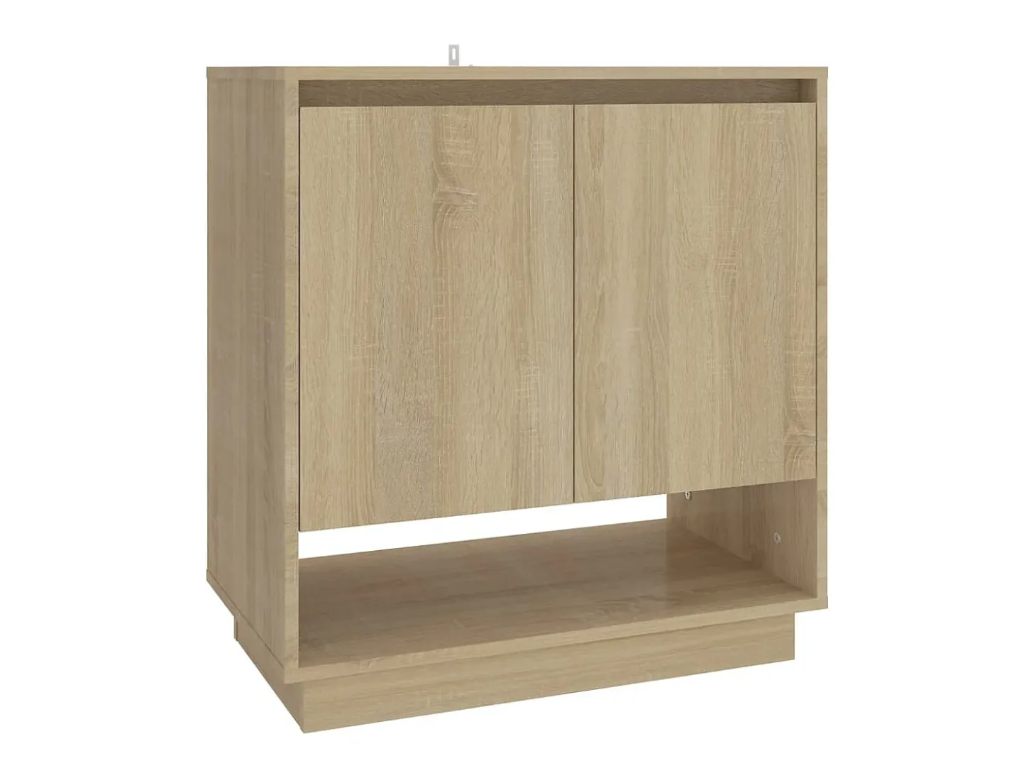 Aparador de madera contrachapada roble Sonoma 70x41x75 cm ES98924