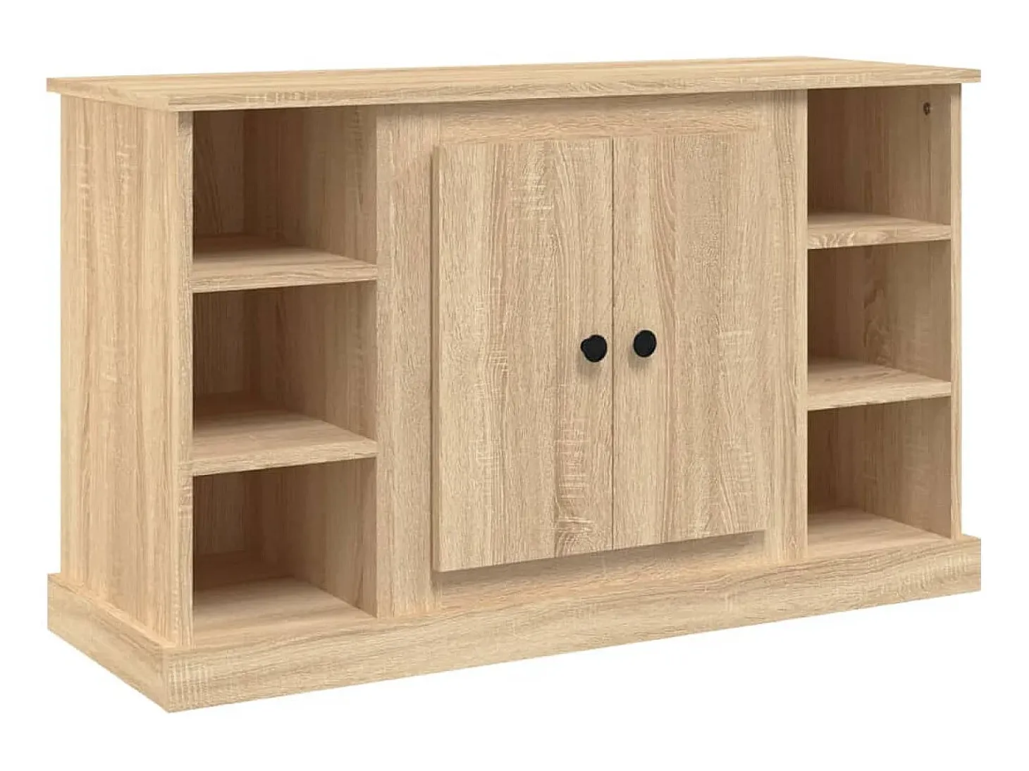 Aparador de madera contrachapada roble Sonoma 100x35,5x60 cm ES67197