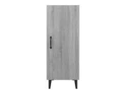 Aparador de madera contrachapada gris Sonoma 34,5x34x90 cm