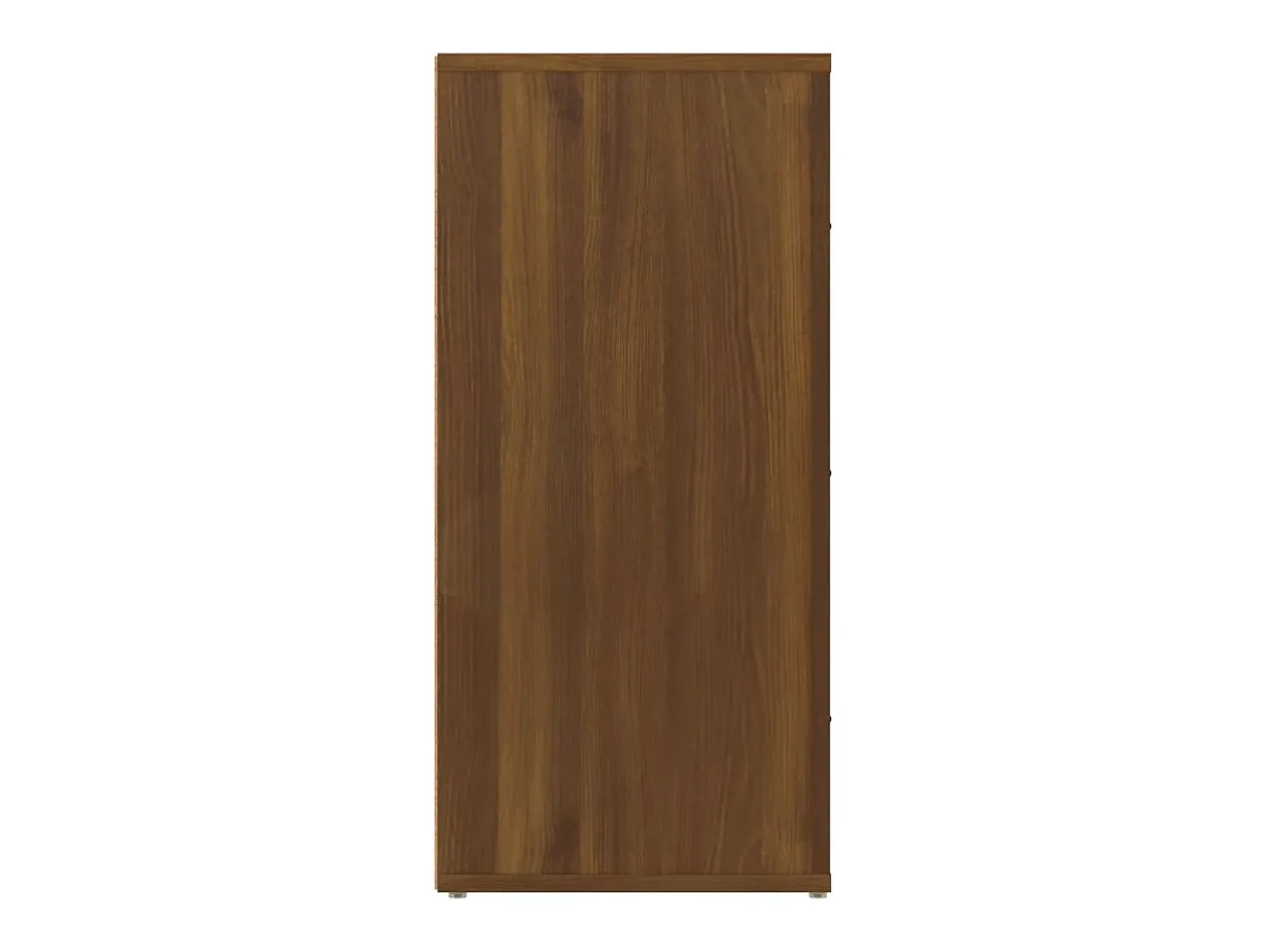 Aparador de madera contrachapada marrón roble 40x33x70 cm ES40282