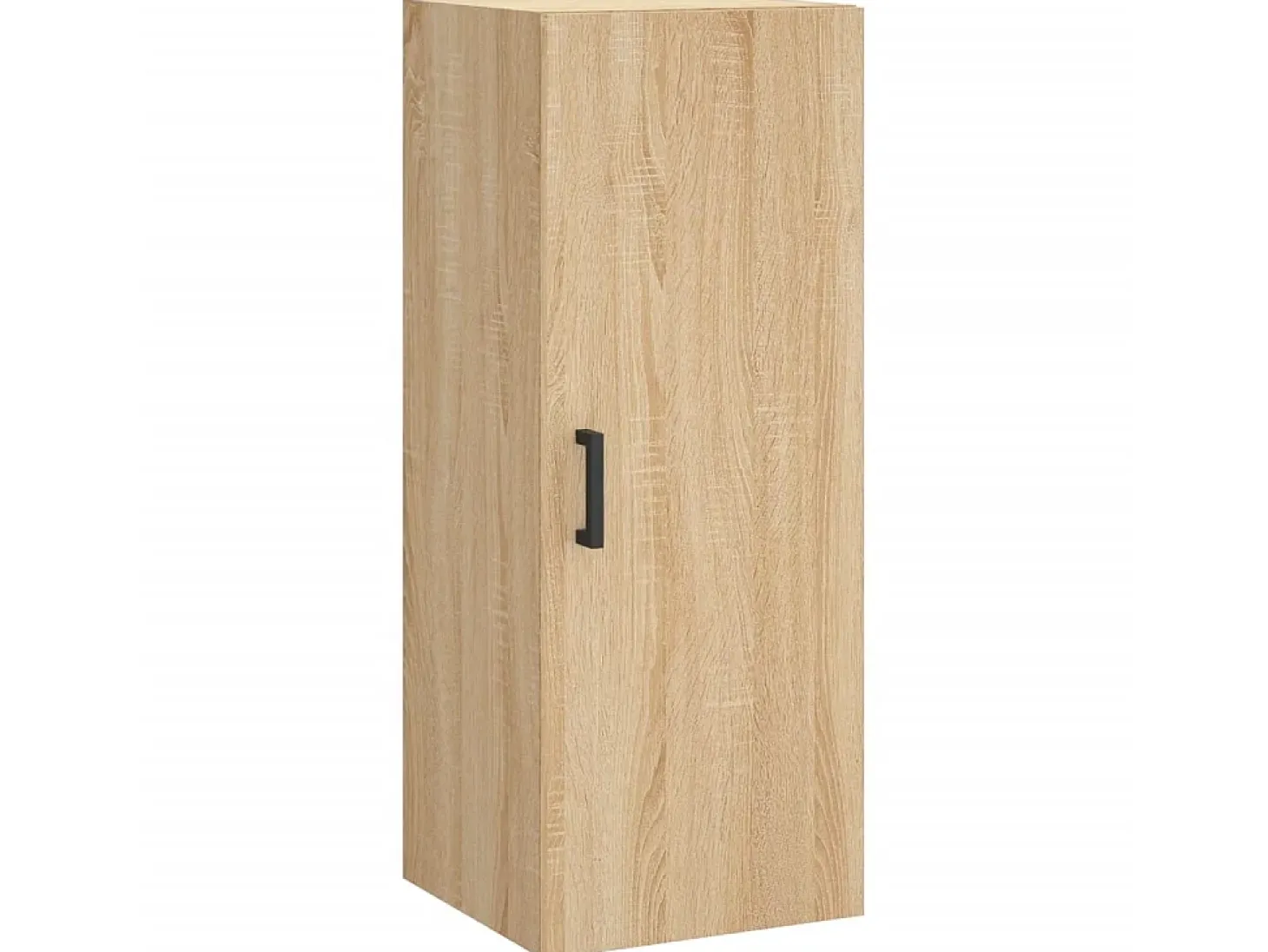 Aparador de madera contrachapada roble Sonoma 34,5x34x180 cm ES54872