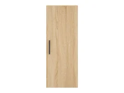 Aparador de madera contrachapada roble Sonoma 34,5x34x180 cm
