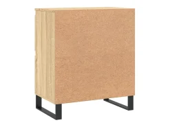 Aparador de madera contrachapada roble Sonoma 60x35x70 cm