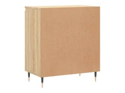 Aparador de madera contrachapada roble Sonoma 60x35x70 cm