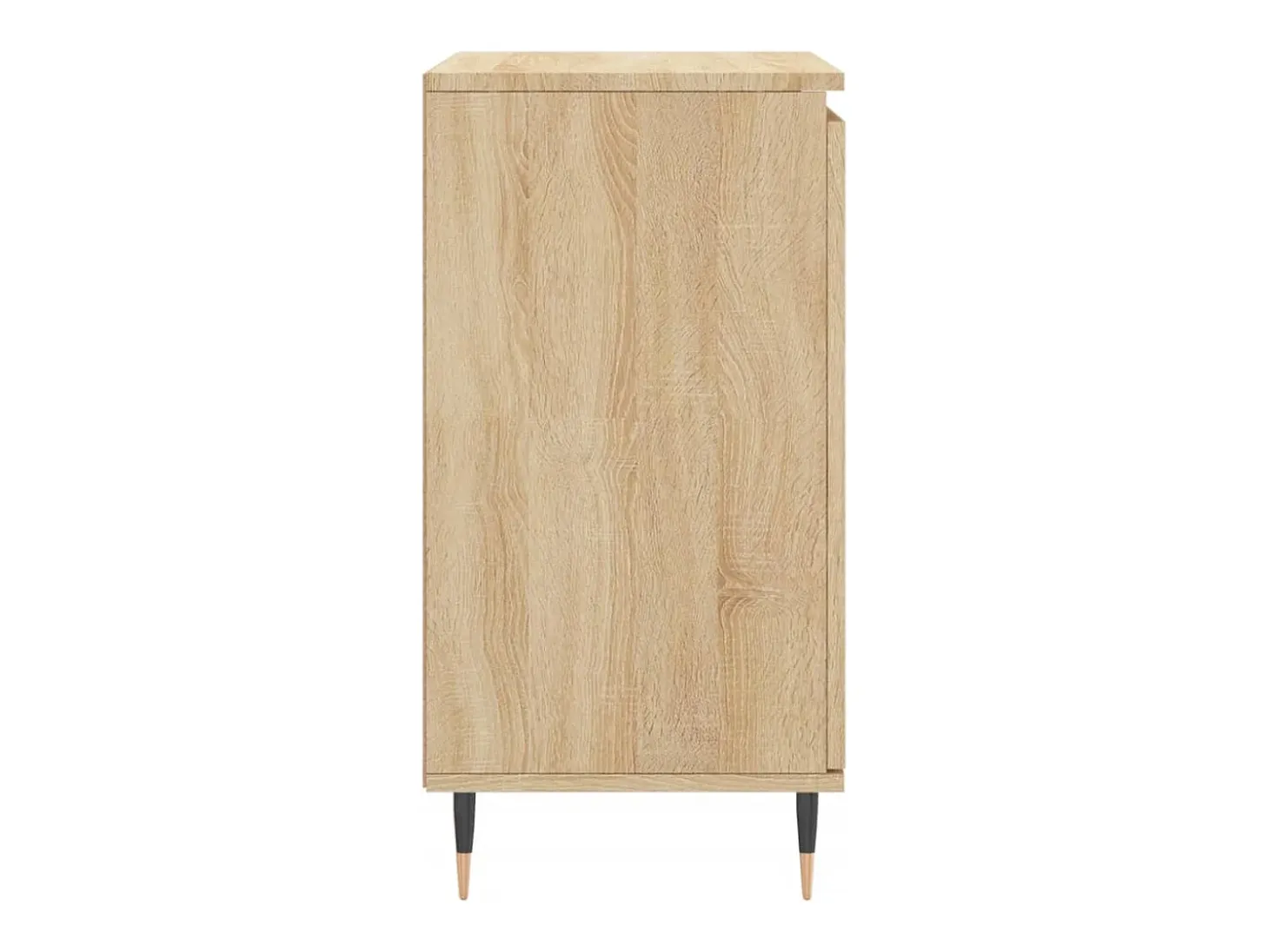 Aparador de madera contrachapada roble Sonoma 60x35x70 cm