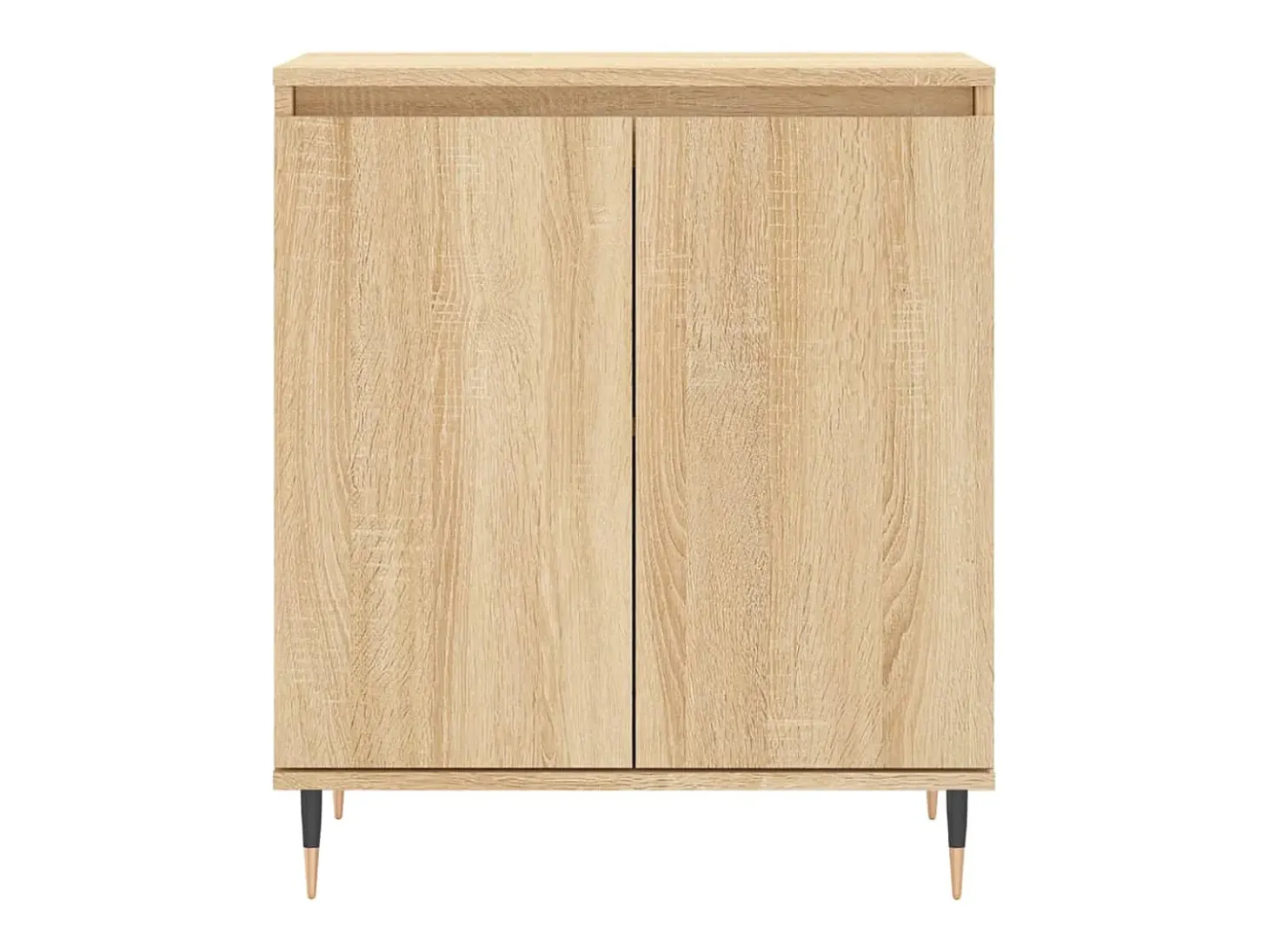 Aparador de madera contrachapada roble Sonoma 60x35x70 cm
