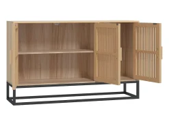 Aparador de madera contrachapada 105x30x65 cm