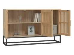 Aparador de madera contrachapada 105x30x65 cm