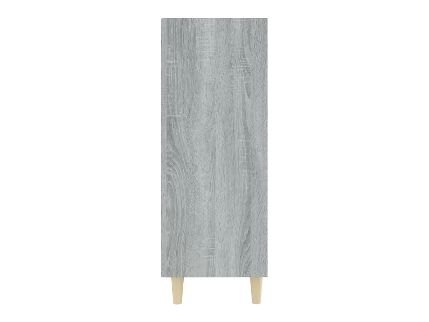 Aparador de madera contrachapada gris Sonoma 69,5x32,5x90 cm