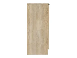 Aparador de madera contrachapada roble Sonoma 30x30x70 cm