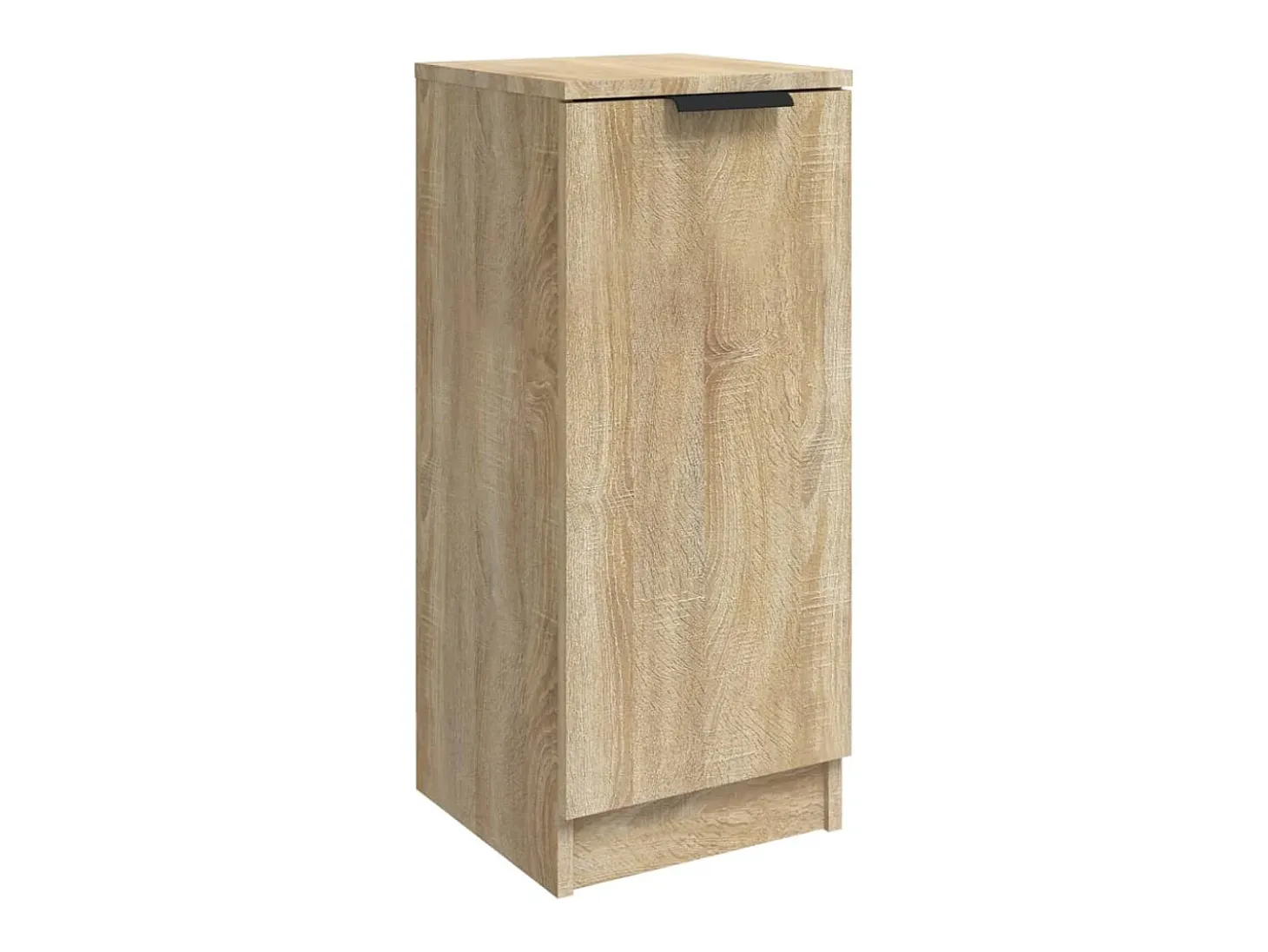 Aparador de madera contrachapada roble Sonoma 30x30x70 cm