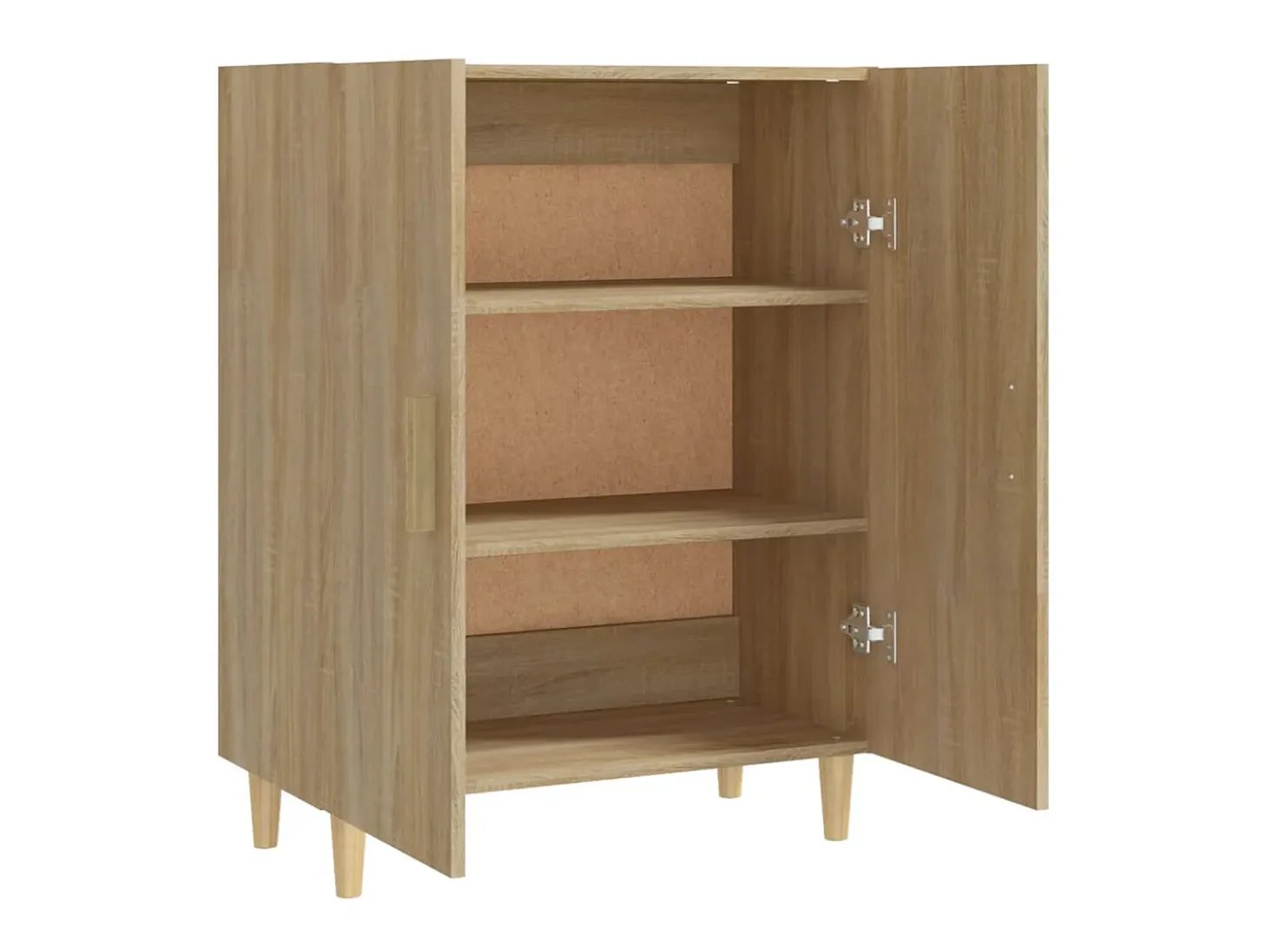 Aparador de madera contrachapada roble Sonoma 70x34x90 cm ES25040