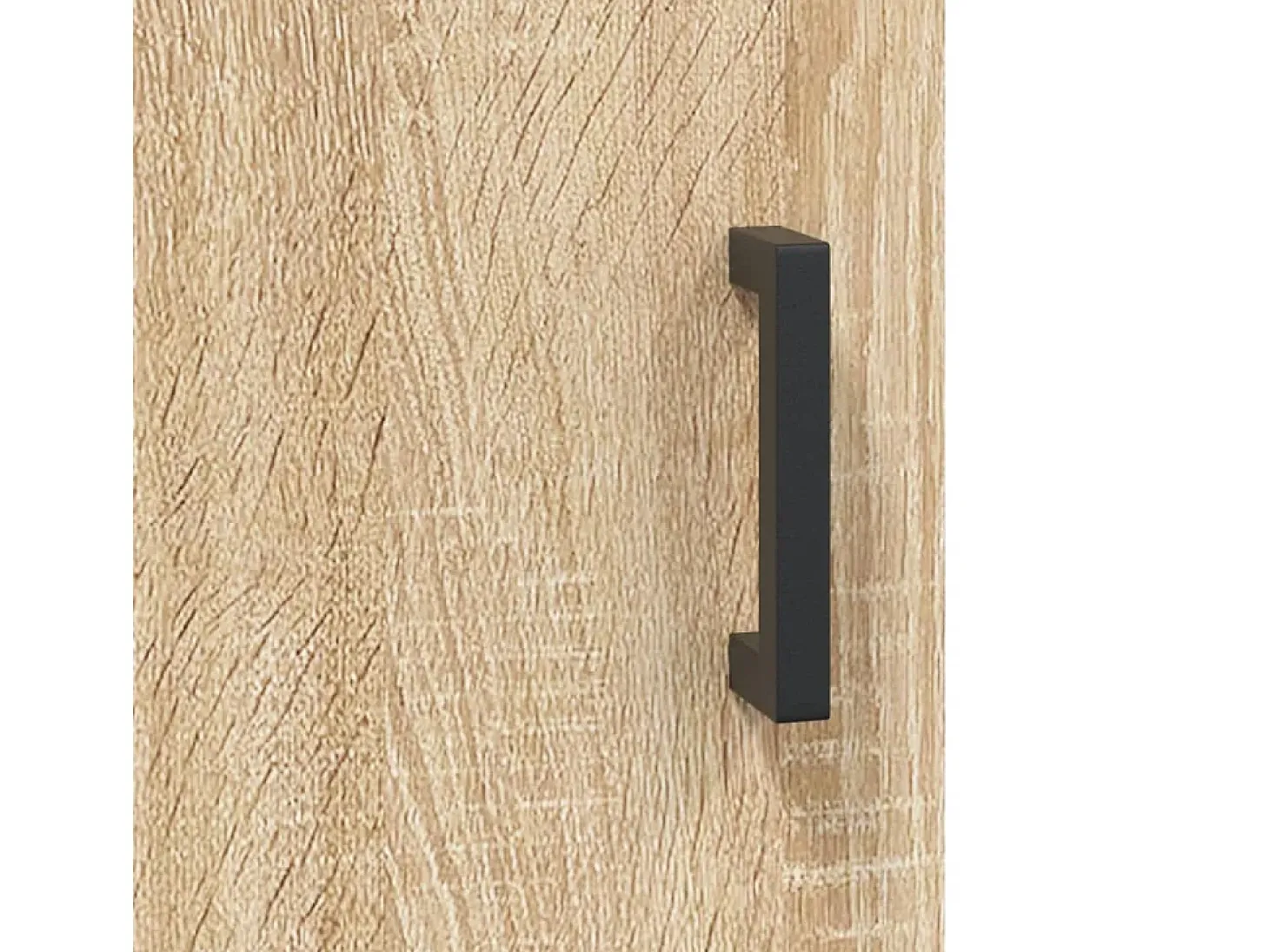 Aparador de madera contrachapada roble Sonoma 34,5x34x180 cm
