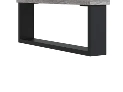 Aparador de madera contrachapada gris Sonoma 60x35x70 cm