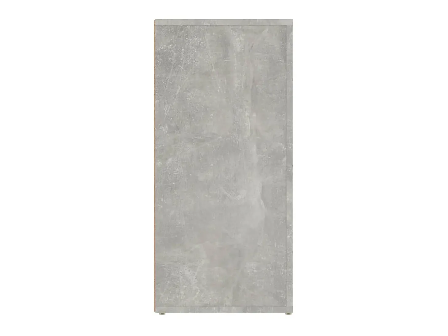 Aparador de madera contrachapada gris hormigón 40x33x70 cm ES75247